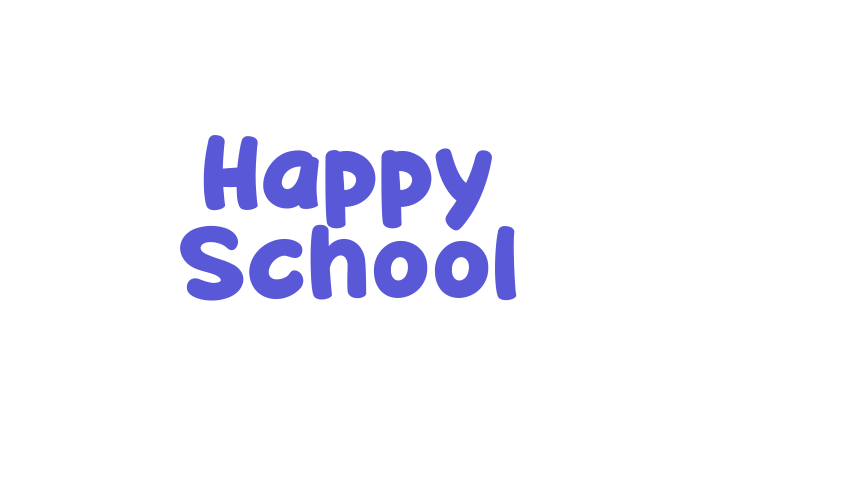 Happy School Font