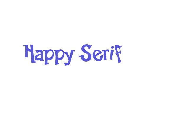 Happy Serif Font