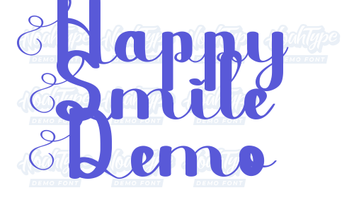 Happy Smile Demo Font Download