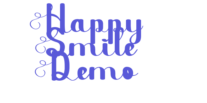 Happy Smile Demo Font Download