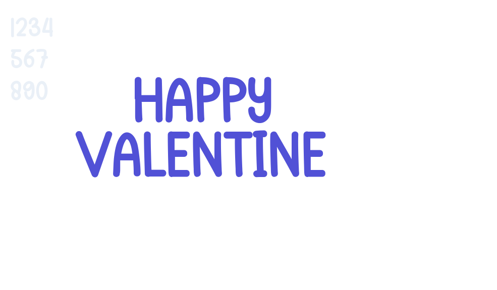 Happy Valentine-font-download