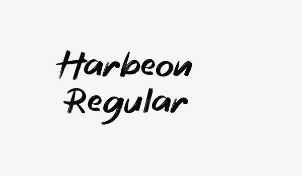 Harbeon Regular Font