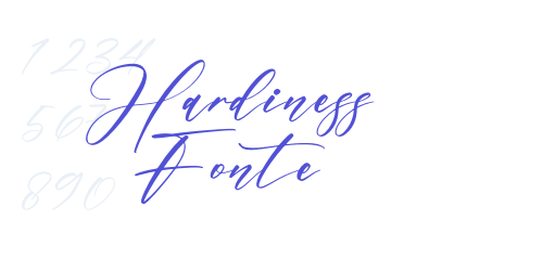 Hardiness Fonte-font-download