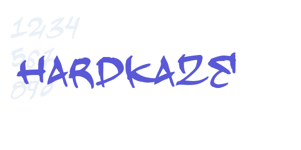 Hardkaze font free