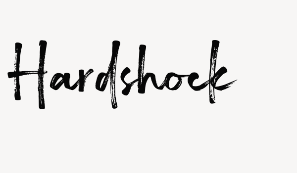 Hardshock Font