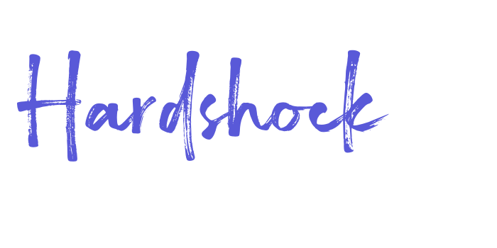 Hardshock Font Download