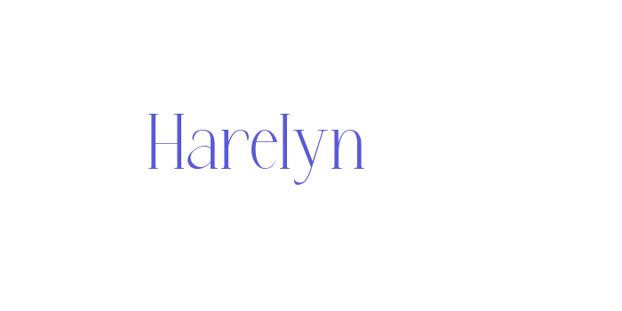 Harelyn Font Download