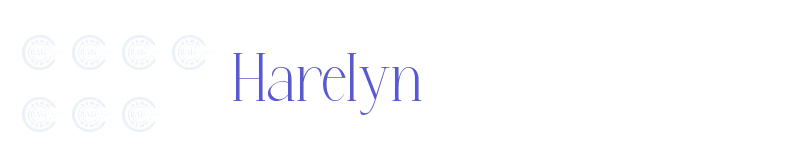 Harelyn-related font