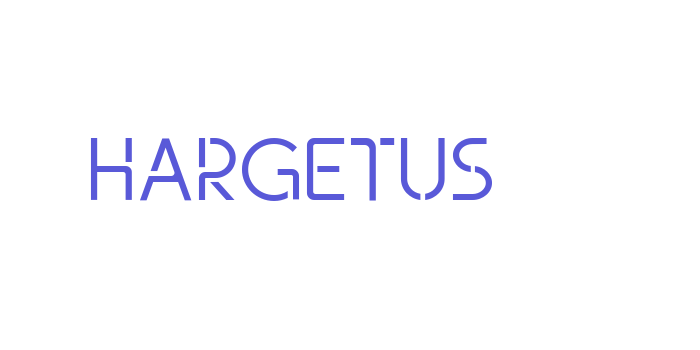 Hargetus Font Download