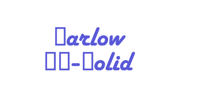 Harlow SB-Solid Font Download