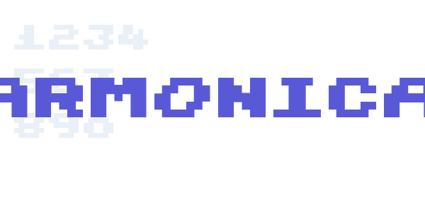 Harmonica font free