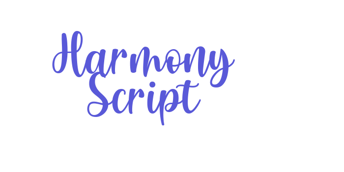 Harmony Script Font Download