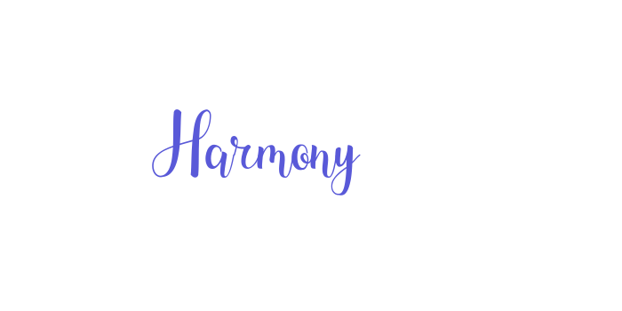 Harmony Font Download