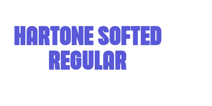 Hartone Softed Regular Font Download