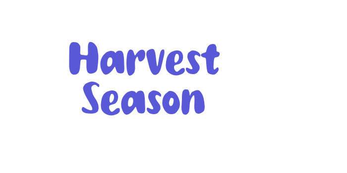 Harvest Season Font Download