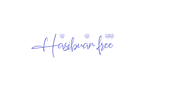 Hasibuan free Font Download