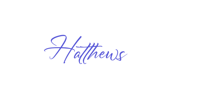 Hatthews Font Download