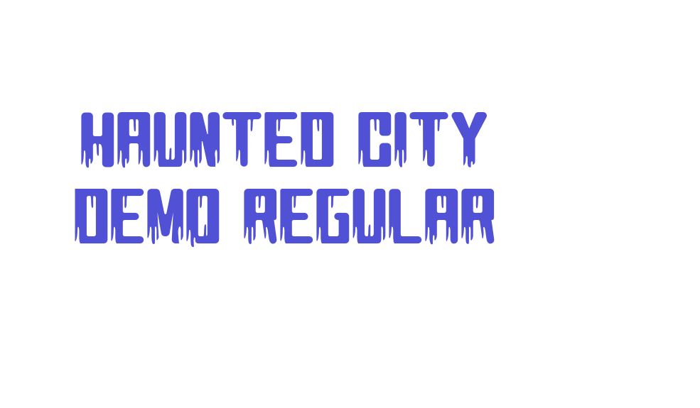 Haunted City DEMO Regular-font-download