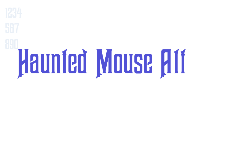 Haunted Mouse Alt-font-download