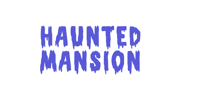 Haunted mansion Font Download