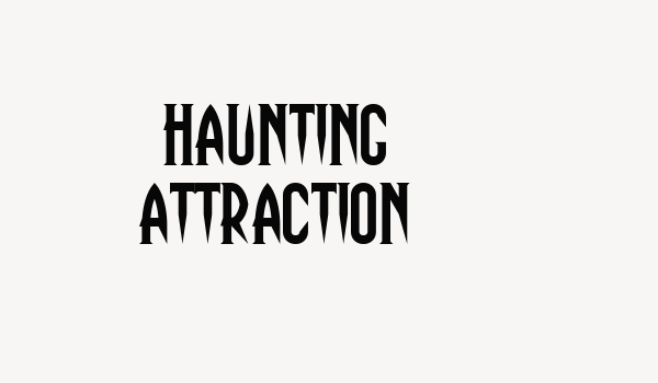 Haunting Attraction Font