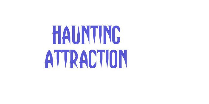 Haunting Attraction Font Download