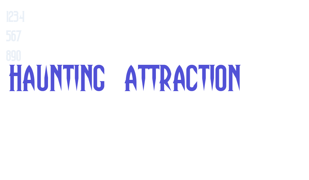 Haunting Attraction-font-download