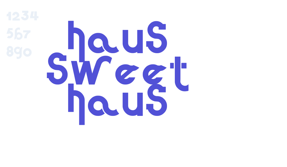 Haus Sweet Haus-font-download