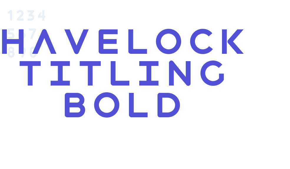 Havelock Titling Bold-font-download