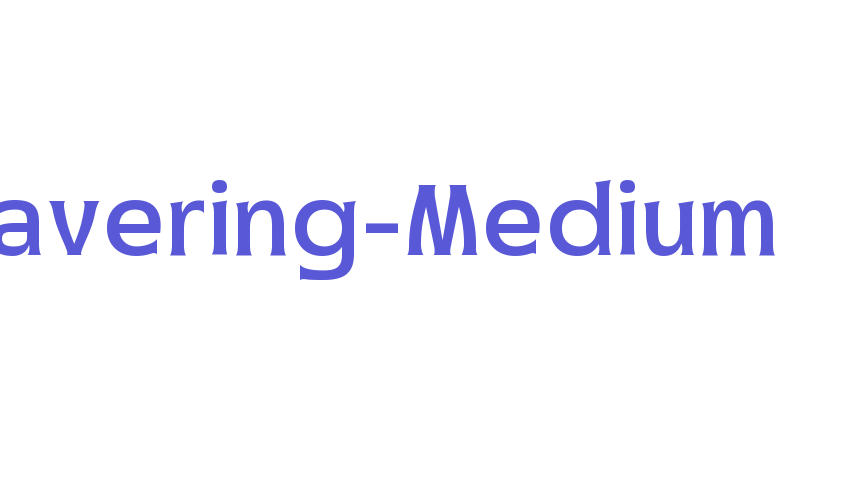 Havering-Medium Font