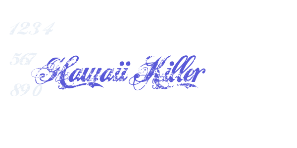 Hawaii Killer font free