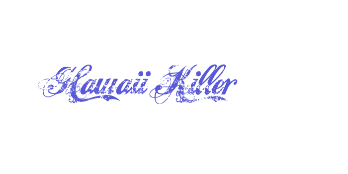 Hawaii Killer Font Download