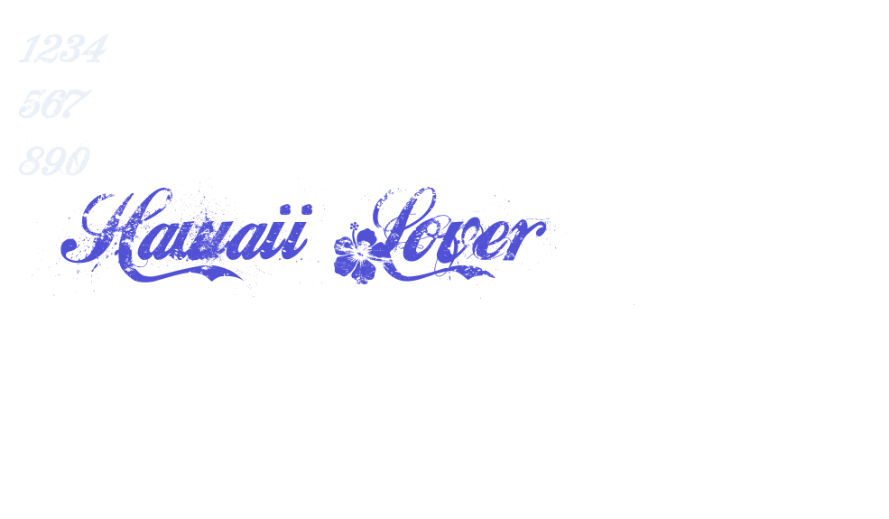 Hawaii Lover-font-download