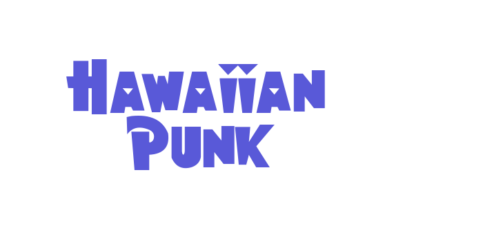 Hawaiian Punk Font Download