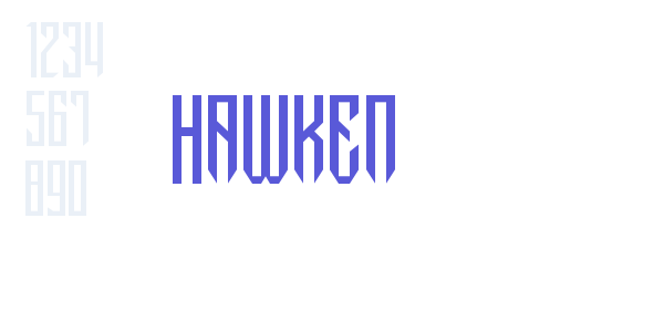 Hawken font