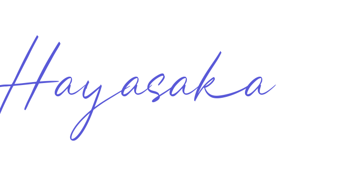 Hayasaka Font Download