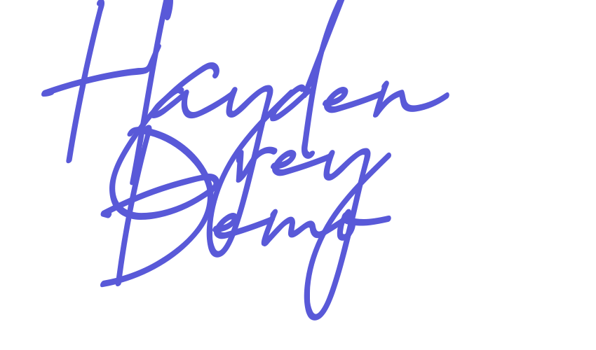 Hayden Grey Demo Font