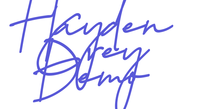 Hayden Grey Demo Font Download