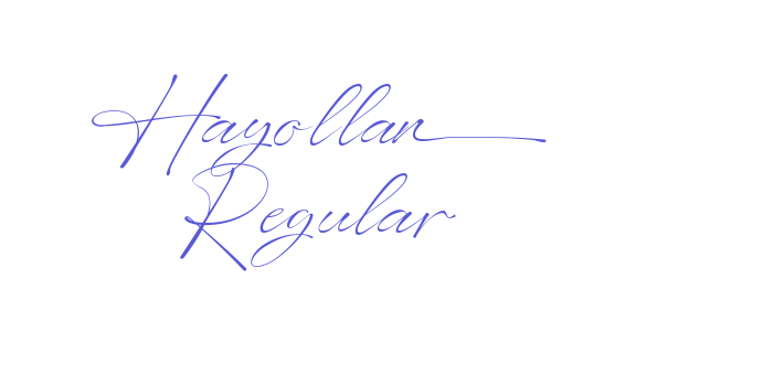 Hayollan Regular Font Download