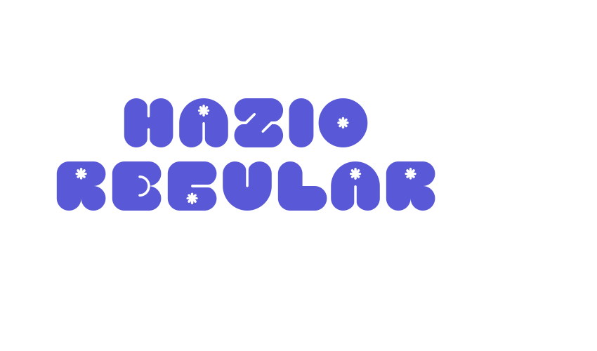 Hazio Regular Font