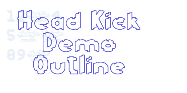 Head Kick Demo Outline font