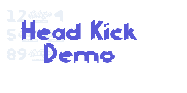 Head Kick Demo font free