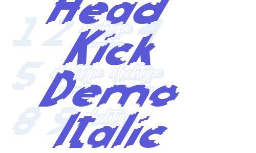 Head Kick Demo Italic Font Download