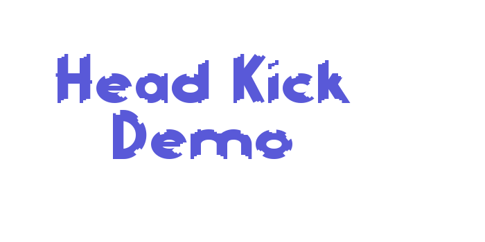 Head Kick Demo Font Download