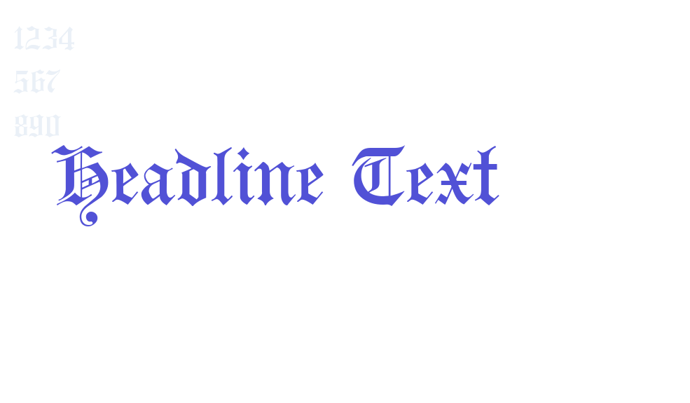 Headline Text-font-download