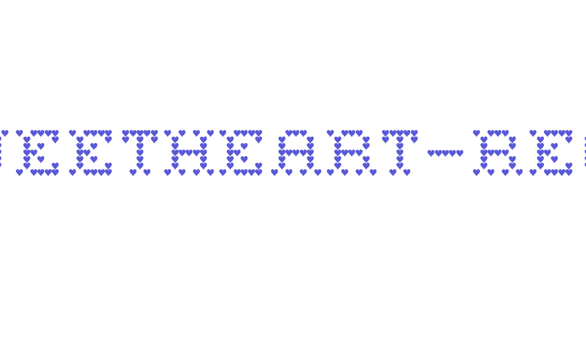 HeartSweetHeart-Regular Font Download