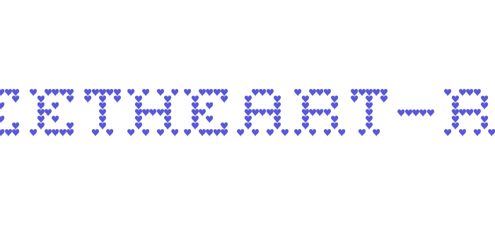 HeartSweetHeart-Regular Font