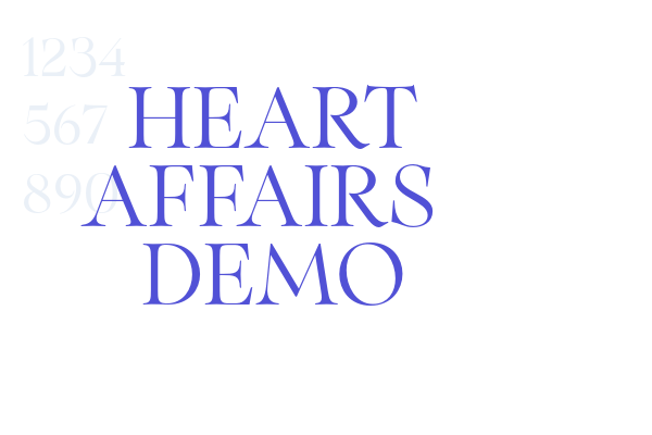 Heart Affairs  Demo