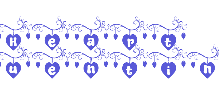 Heart Valentine Font