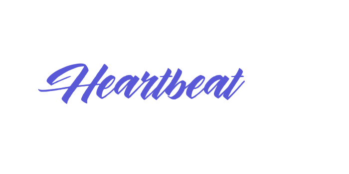 Heartbeat Font Download